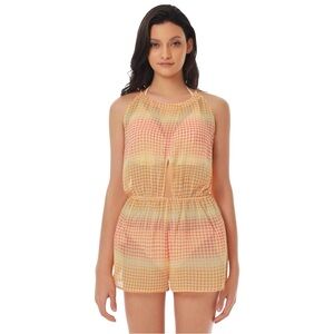 Lucky Brand NWT Swim Cover Up Romper